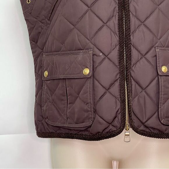 Lauren Jeans Company Brown Quilted Vest - Picture 3 of 16